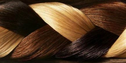 Палитрата от цветове за коса