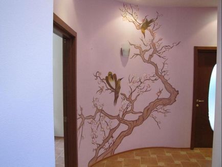 Боядисване на стени в два цвята