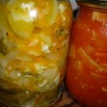 Салата от краставици домати и пипер