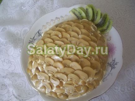 Салата с пиле и ананас, рецепти