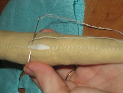 Как да шият на охлюв