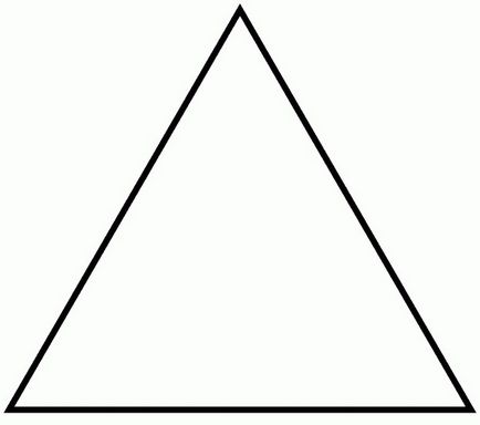 Какво е най-равностранен триъгълник