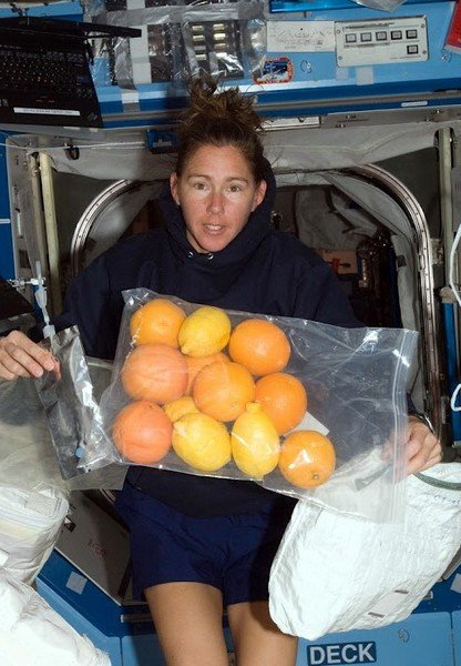 Как да се хранят астронавтите в космоса