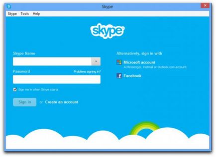 Грешка в Skype го