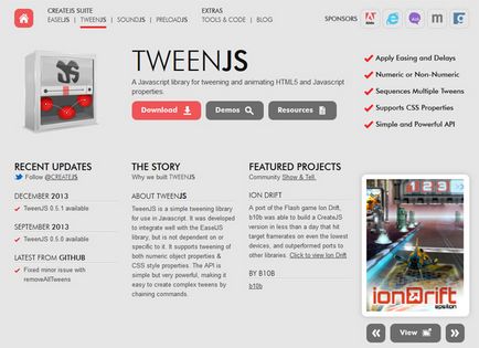 15 Инструменти HTML5 анимация - блог за проектиране и изграждане на обекти templatemonster (HTML5) 15 Инструменти HTML5 анимация - блог за проектиране и изграждане на обекти templatemonster