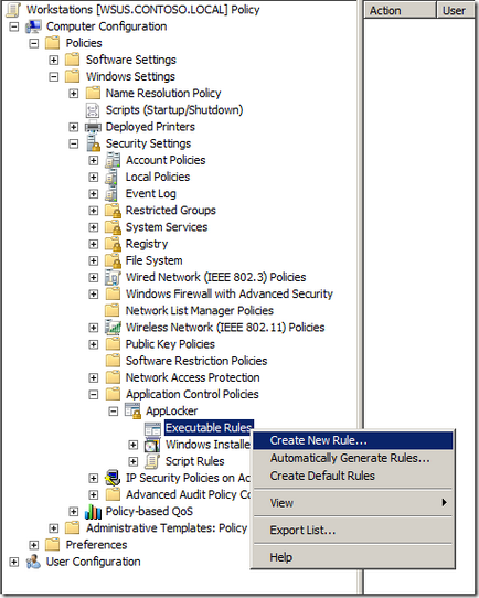 AppLocker в Windows 7 (Windows) AppLocker В Windows 7