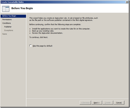 AppLocker в Windows 7 (Компютърна конфигурация & GT; Политики & GT; Windows) AppLocker В Windows 7
