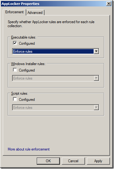 AppLocker в Windows 7 (Windows) AppLocker В Windows 7