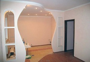Arch в апартамент с ръцете си (ръце) Арка в апартамент с ръцете си