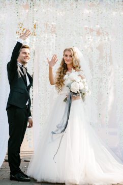 Черно-бели класически сватба Дмитрий и Кристина