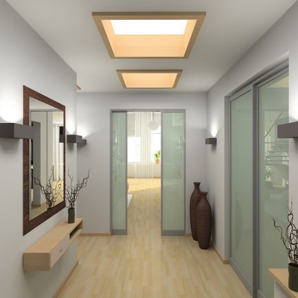 Коридор Design (50 снимки) дизайн, мебели, огледала (коридор) Коридор Design (50 снимки) дизайн, мебели, огледала