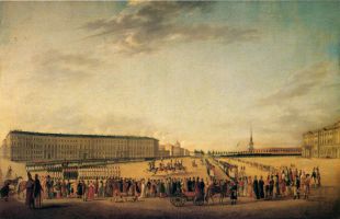 Дворцовия площад - история и снимки (дом Lerche 1810) Дворцовия площад - история и снимки