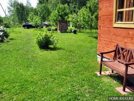 Косене на трева в страната със собствените си ръце (с ръцете си) Косене на трева в страната със собствените си ръце