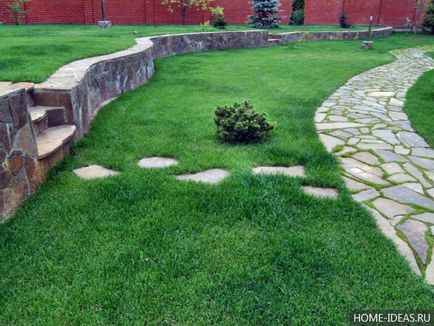Косене на трева в страната със собствените си ръце (с ръцете си) Косене на трева в страната със собствените си ръце