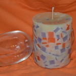 Осъществяване църковни свещи в дома - калейдоскоп декор