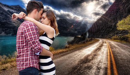 Как бързо да поставите различен произход Photoshop (Photoshop) Как бързо да поставите различен произход Photoshop
