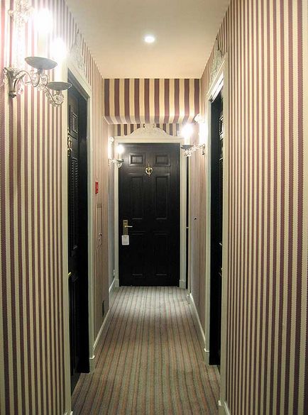 Как и какво да изберем тапети за коридора (малка, тясна, тъмно и т.н.) снимка