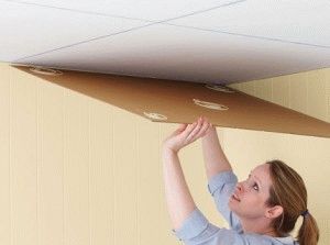 Как да се залепи за таван, за да реабилитират препоръки