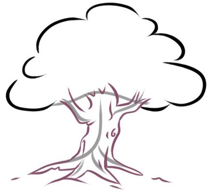 Как да се направи едно дърво, lessdraw