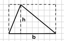Как да намерите областта на триъгълник