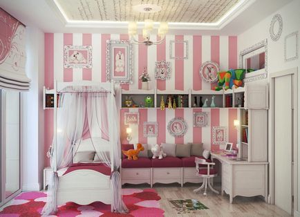 Как да се организира детска стая интериор и мебели