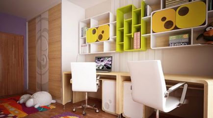 Как да се организира детска стая интериор и мебели