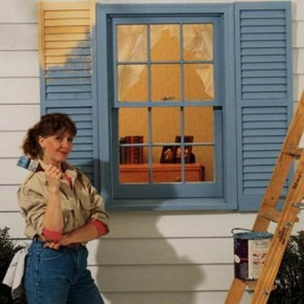 Как да рисува старите прозорци
