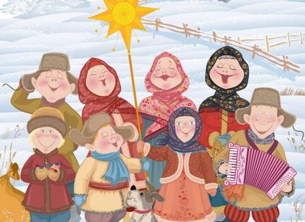 Как да caroling на Коледа 2017 и Нова година по стар (вдясно) Как да caroling на Коледа 2017 и Нова година стар