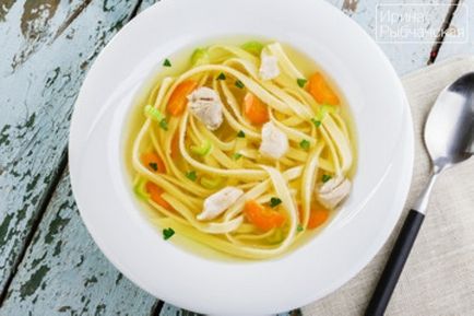 Как да се подготвите домашна юфка пилешка супа за най-добрите рецепти