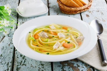 Как да се подготвите домашна юфка пилешка супа за най-добрите рецепти