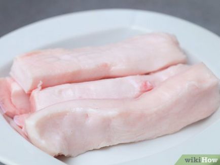 Как да се готви свинската мас