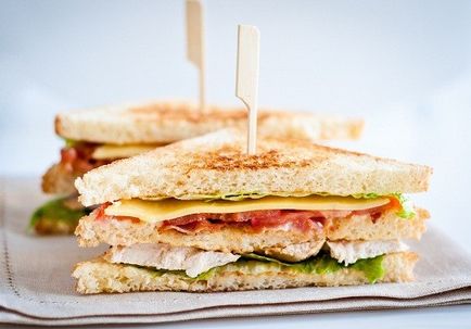 Как да се готви вкусни сандвичи от различни съставки
