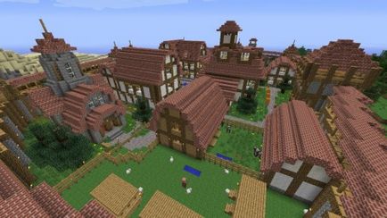 Как да си направим Minecraft село във всички видове сгради