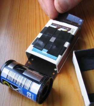 Как да си направим домашно камера от кибритена кутия