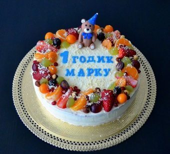 Как да си направим украса за торта от плодове (плодове) Как да си направим украса за торта от плодове