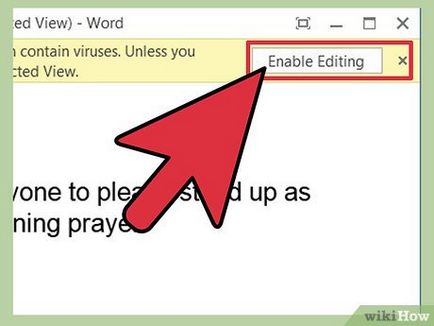 Как да премахнете състоянието на само за четене документ в MS Word