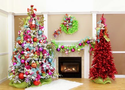 Как да се украсяват коледно дърво за Нова година, идеи и възможности на оригиналния дизайн с помощта на хартия, играчки
