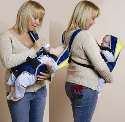 Кенгуру бебе носят до колко, как да изберем