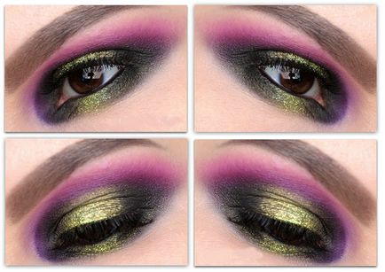 Грим Smokey Eyes за кафяви очи картина, инструкции стъпка по стъпка