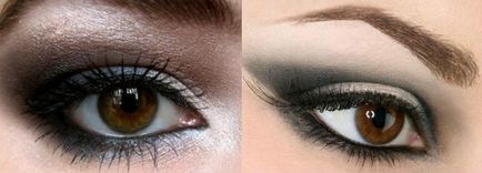 Грим Smokey Eyes за кафяви очи картина, инструкции стъпка по стъпка