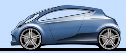 Автомобилът на бъдещето - чертеж (editshag) Автомобилът на бъдещето - рисунка
