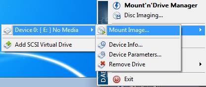 Монтаж на изображение ISO в Windows 7, използвайки безплатни инструменти