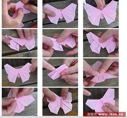 Bulk пеперуда диаграмата, доставена със собствените си ръце