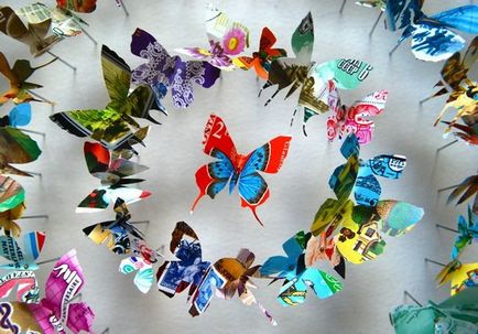 Bulk пеперуда диаграмата, доставена със собствените си ръце