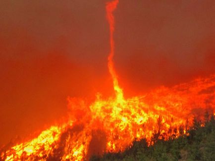 Огнена буря - опустошителни природни бедствия