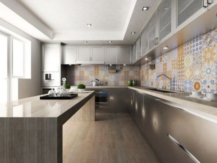 Декорация на стените на кухнята (86 снимки) по-добри от може да бъде завършен и довършителни материали за стените на работа