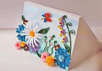 Картички с цветя със собствените си ръце, идеи за подаръци за всички поводи от
