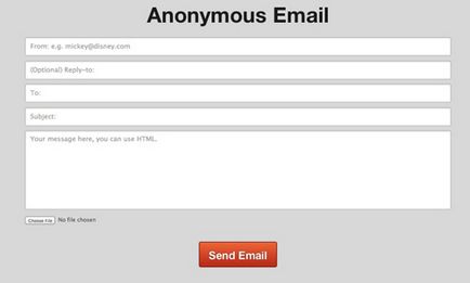 Изпращане на анонимни имейл 20 обекта, които ви помагат да скрият самоличността си в Интернет