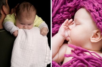 Защо бебето плюе опасни от регургитация при новородени и бебета, както и когато