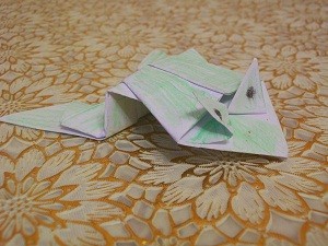 Скокове жаба от хартия (оригами), семейство и майка